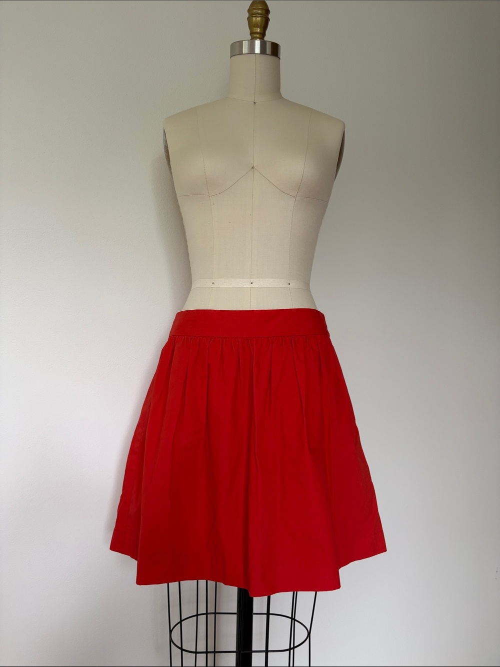 Banana Republic Red A-Line Skirt